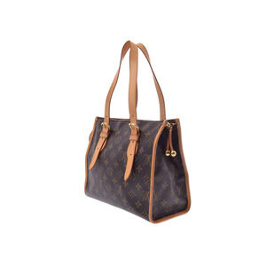 Louis Vuitton Brown Monogram Popincourt Leather Handbag